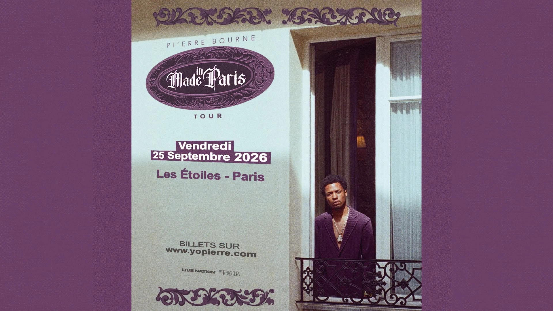 Pi'erre Bourne at Les Etoiles Tickets
